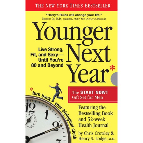 [해외도서] Younger Next Year, Workman Publishing Company