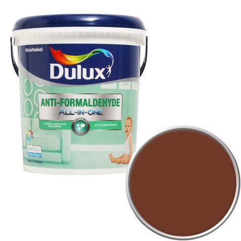 듀럭스 안티 포름알데히드 페인트1L, Red Brick