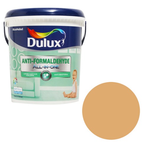 듀럭스 안티 포름알데히드 올인원 페인트 1L, Honeysweet