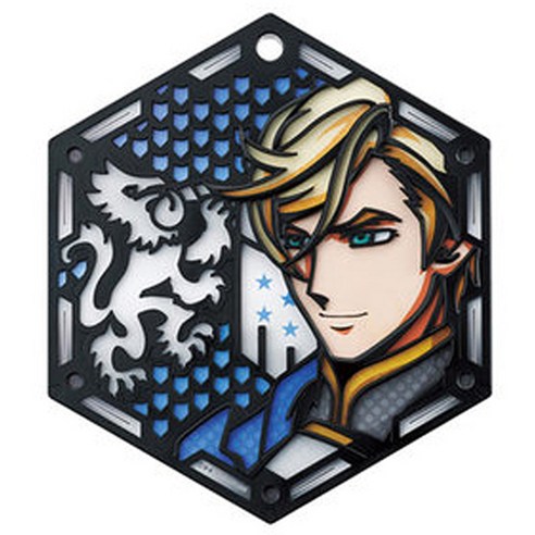 반다이 BD206010 캐릭터스탠드 004 CHARA STAND PLATE MCGILLIS FAREED, 1개