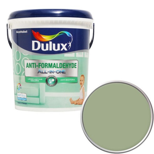 듀럭스 안티 포름알데히드 페인트1L, Pale Clover