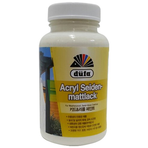 dufa 키드 앤 리폼페인트, 크림화이트, 250ml, 1개