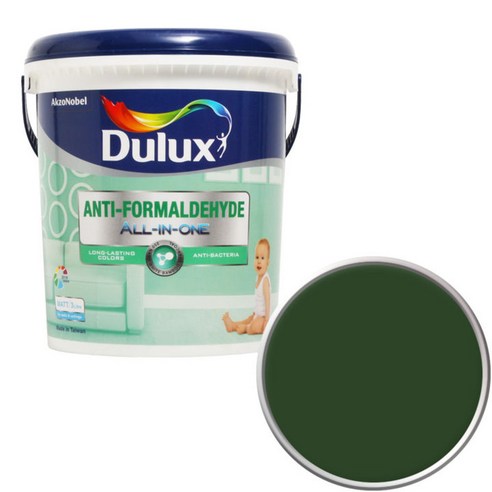 듀럭스 안티 포름알데히드 올인원 페인트1L, Wilderness Green