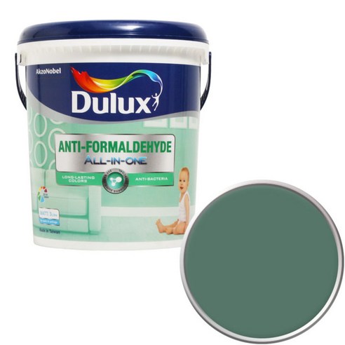듀럭스 안티 포름알데히드 페인트1L, Cabbish Green, 1L, 1개