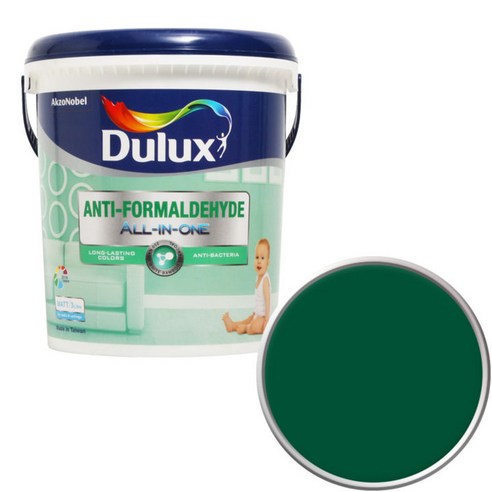 듀럭스 안티 포름알데히드 페인트1L, Forest Green