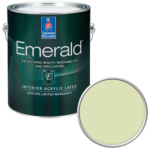 셔윈윌리암스 에메랄드 페인트 1L, SW6715 Lime Granita