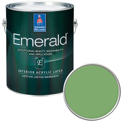 셔윈윌리암스 에메랄드 페인트 1L, SW6732 Organic Green