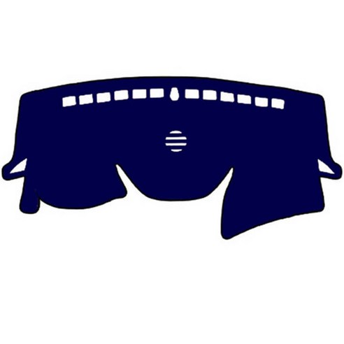 블루코드 벨벳 자동차 대쉬보드커버 + 더스트백, 현대 i40(센터 유), 미드나잇 블루 + 블랙