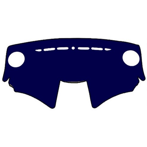 블루코드 벨벳 자동차 대쉬보드커버 + 더스트백, 쉐보레 스파크(구형), 미드나잇 블루 + 블랙