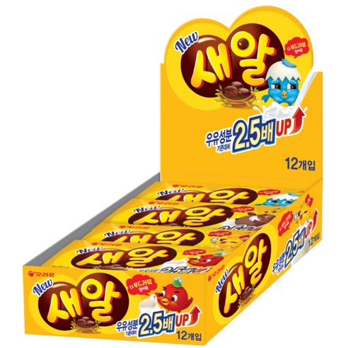 오리온 새알 초콜릿, 50g, 12개