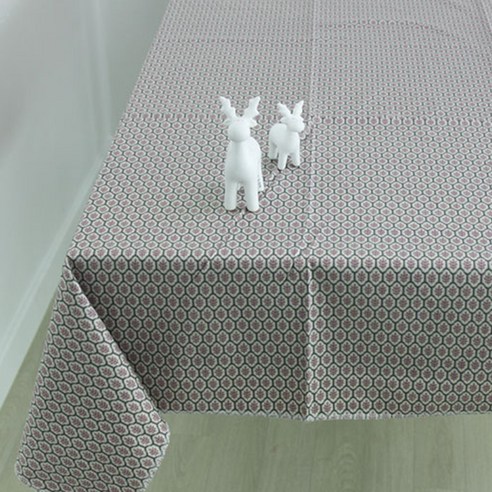 노랜드 세븐리프테이블커버, 핑크, 110 x 150 cm