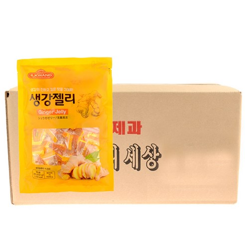 일광제과 생강젤리, 280g, 10개입