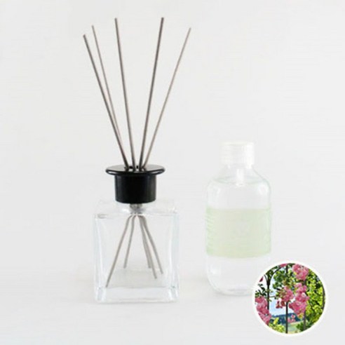 아로마홈 심플디퓨져 200ml 세트 그레이스틱, 잉글리쉬가든