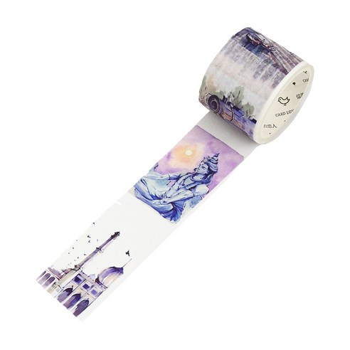 라이프포인트 세계 도시 시리즈 마스킹 테이프 40mm x 7m, 인도, 1개
