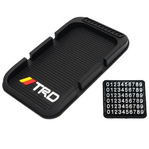 엠노블 주차알림 논슬립패드 + 숫자칩, TRD, 1세트