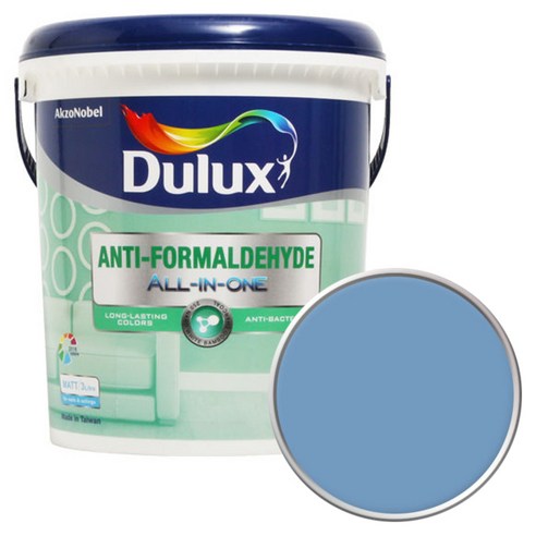듀럭스 안티 포름알데히드 올인원 페인트1L, Periwinkle Blue
