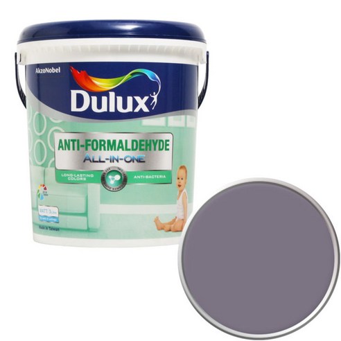 듀럭스 안티 포름알데히드 올인원 페인트1L, Plum Paste