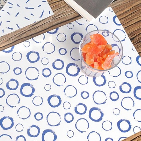 왈가닥스 해피데이즈 플레이스 매트 It''s indigo 16p, Bubble, 410 x 275mm, 16개