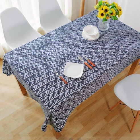 이코디 유니크 머메이드 테이블 보, 혼합 색상, 140 x 180 cm
