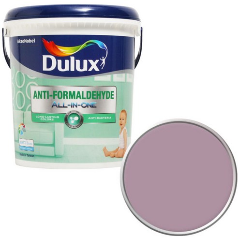 듀럭스 안티 포름알데히드 올인원 페인트1L, Mauvelous