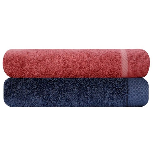 송월타월 뱀부얀 마르쉘 호텔수건 + 피안느 170g 40수 수건 진파랑, 와인, 1세트