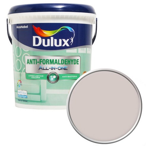 듀럭스 안티 포름알데히드 올인원 페인트 1L, Silk Moire