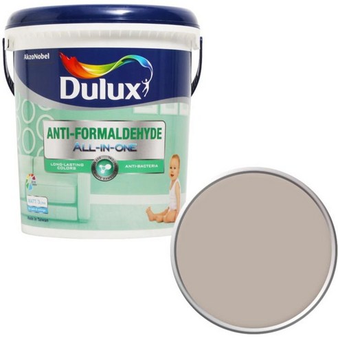 듀럭스 안티 포름알데히드 올인원 페인트 1L, Light Taupe
