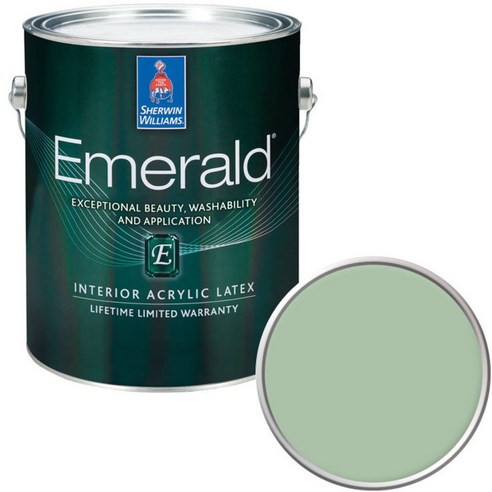 셔윈윌리암스 에메랄드 페인트1L, SW6450 Easy Green