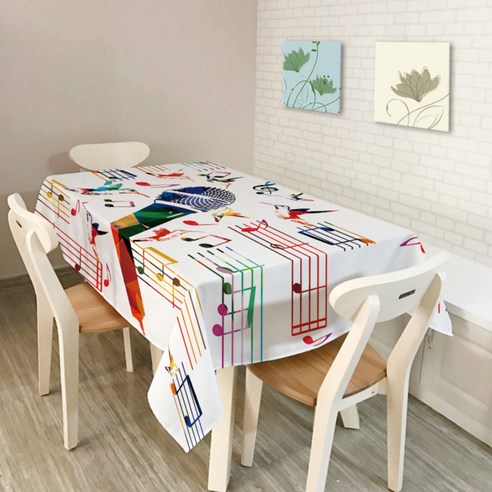 이코디 유니크 테이블 보, 뮤직, 150 x 260 cm
