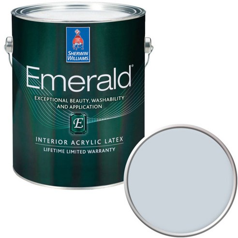 셔윈윌리암스 에메랄드 페인트1L, SW6533 Mild Blue
