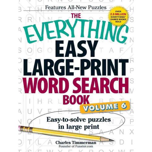 The Everything Easy Word Search Book