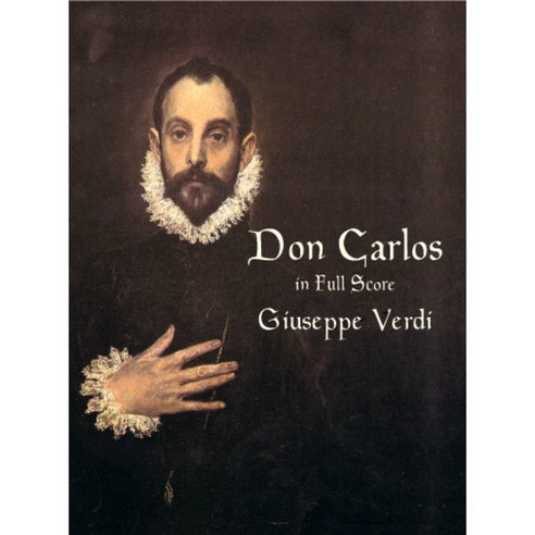 Don Carlos ("Don Carlo") in Full Score, Dover Pubns
