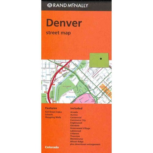 Rand Mcnally Denver Street Map