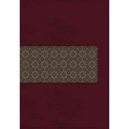 The King James Study Bible: King James Version Rich Ruby/Warm Taupe Leathersoft, Nelson Bibles