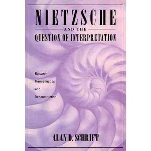 Nietzsche and the Question of Interpretation: Between Hermeneutics and Deconstruction, Routledge