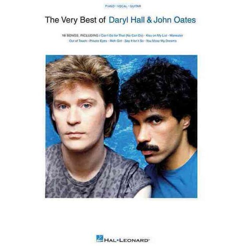 The Very Best of Daryl Hall & John Oates: Piano / Vocal / Guitar, Hal Leonard Corp