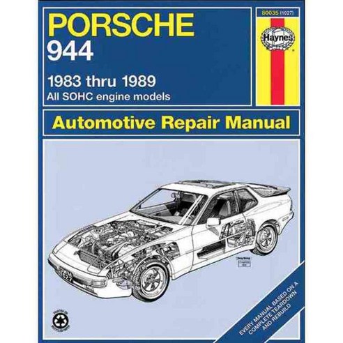 Porsche 944 1983-1989, Haynes Pubns