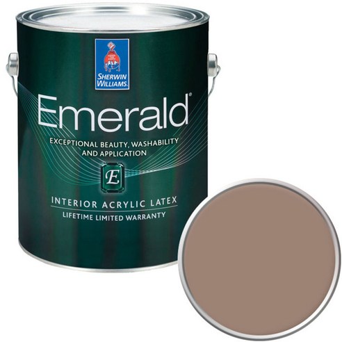 셔윈윌리엄스 에메랄드 페인트 1L, SW9083 Dusted Truffle