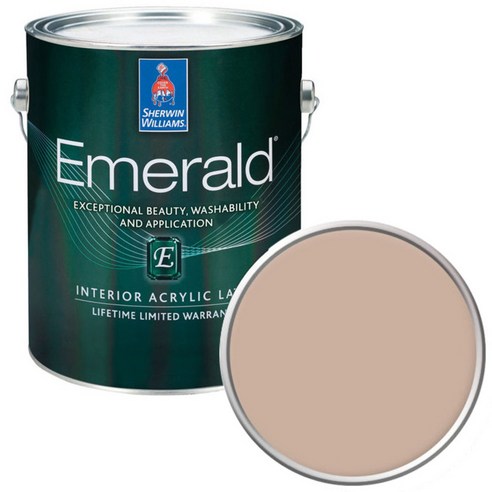 셔윈윌리암스 에메랄드 페인트1L, SW6100 Practical Beige
