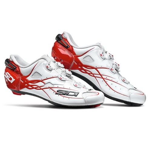 시디 17 샷 로드용 클릿슈즈 ROAD v2, WHT + RED, 265
