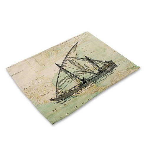 비케이 대항해시대 식탁매트, 11, 가로 42cm x 세로 32cm