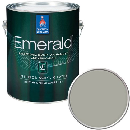 셔윈윌리암스 에메랄드 페인트 1L, SW6185 Escape Gray