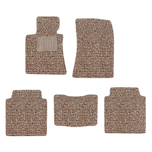 순수 코일 카매트 일반형 베이지브라운 현대, 신형 에쿠스2 2009.3~2012.12(5p)