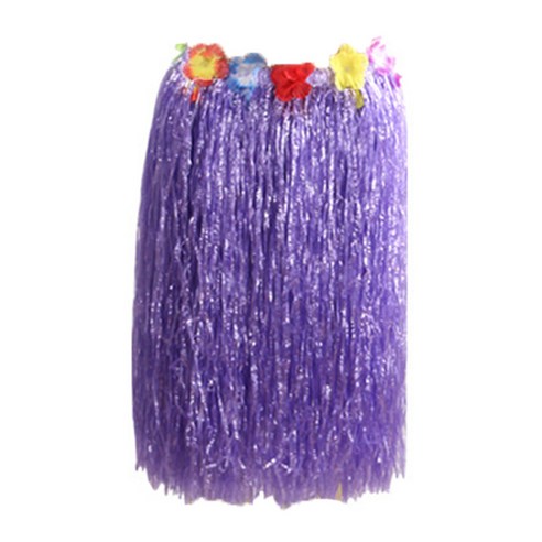 파티팝 하와이안 파티용 장식 스커트 60cm, A4, 1개