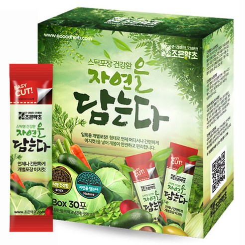 조은약초 스틱형 개다래환, 3g, 30개입