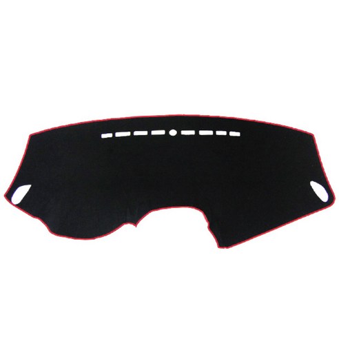 차마루 쉐보레 3D 논슬립 대쉬보드커버, 더 넥스트 스파크(충돌방지센서 무), 블랙+레드