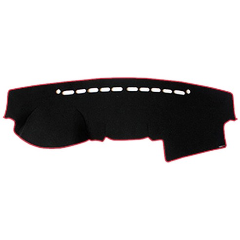차마루 3D 논슬립 대쉬보드커버 기아, 쏘렌토R(스피커무, 네비매립무), 블랙 + 레드