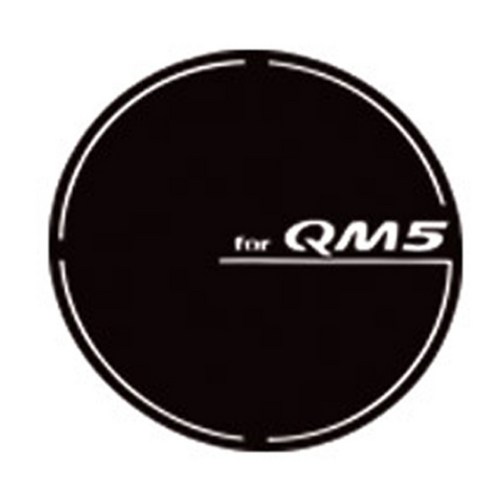 블루코드 삼성 차종별 주유구 스티커, QM5(카본블랙), 1개