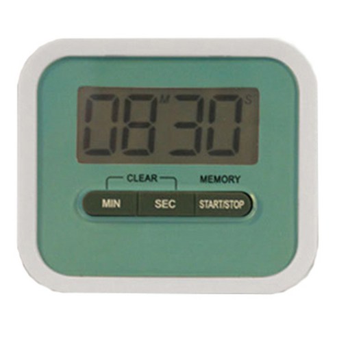 블럭마트 자석 주방 디지털타이머, 블루, 1개