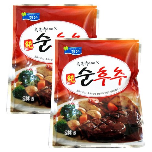 청은 순후추, 200g, 2개